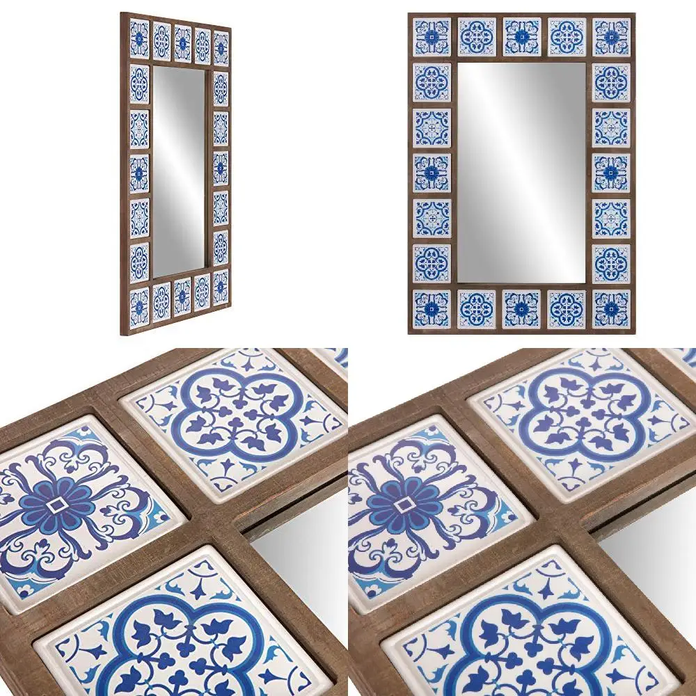 

Подробности. Элегантное синее скошенное настенное зеркало 38,75 дюйма с красивой классической рамкой и классическими скошенными деталями.