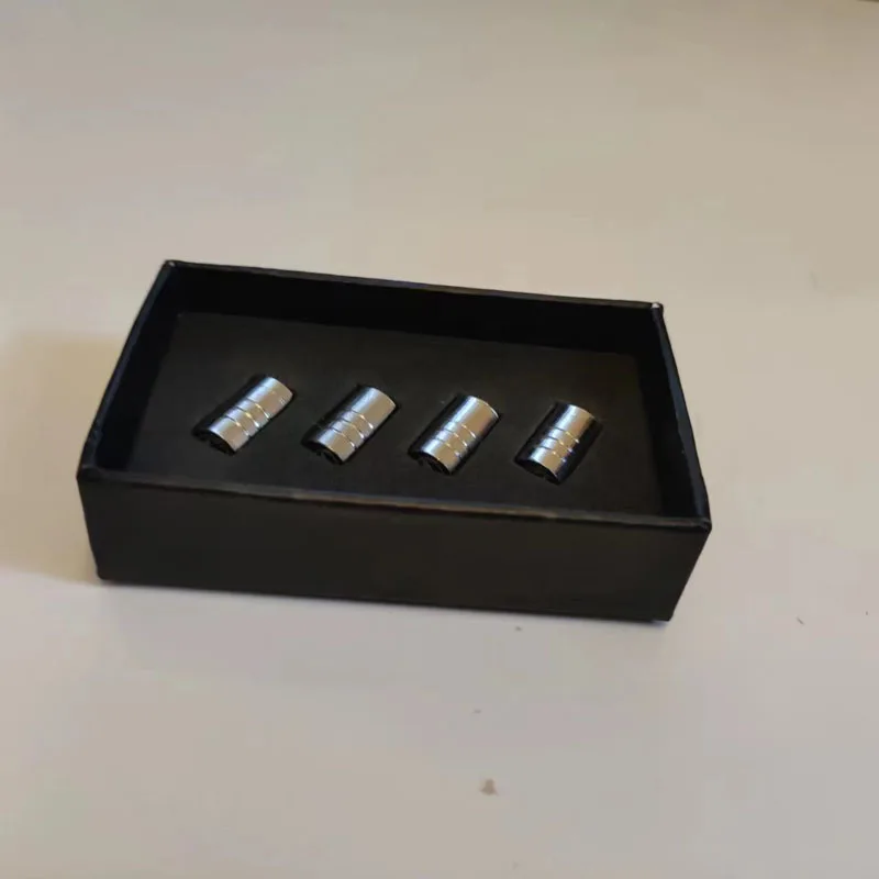 

4pcs Metal Car Wheel Tire Valve Stem Caps Covers Auto Accessories ForVW Honda S Badges Car Accessories