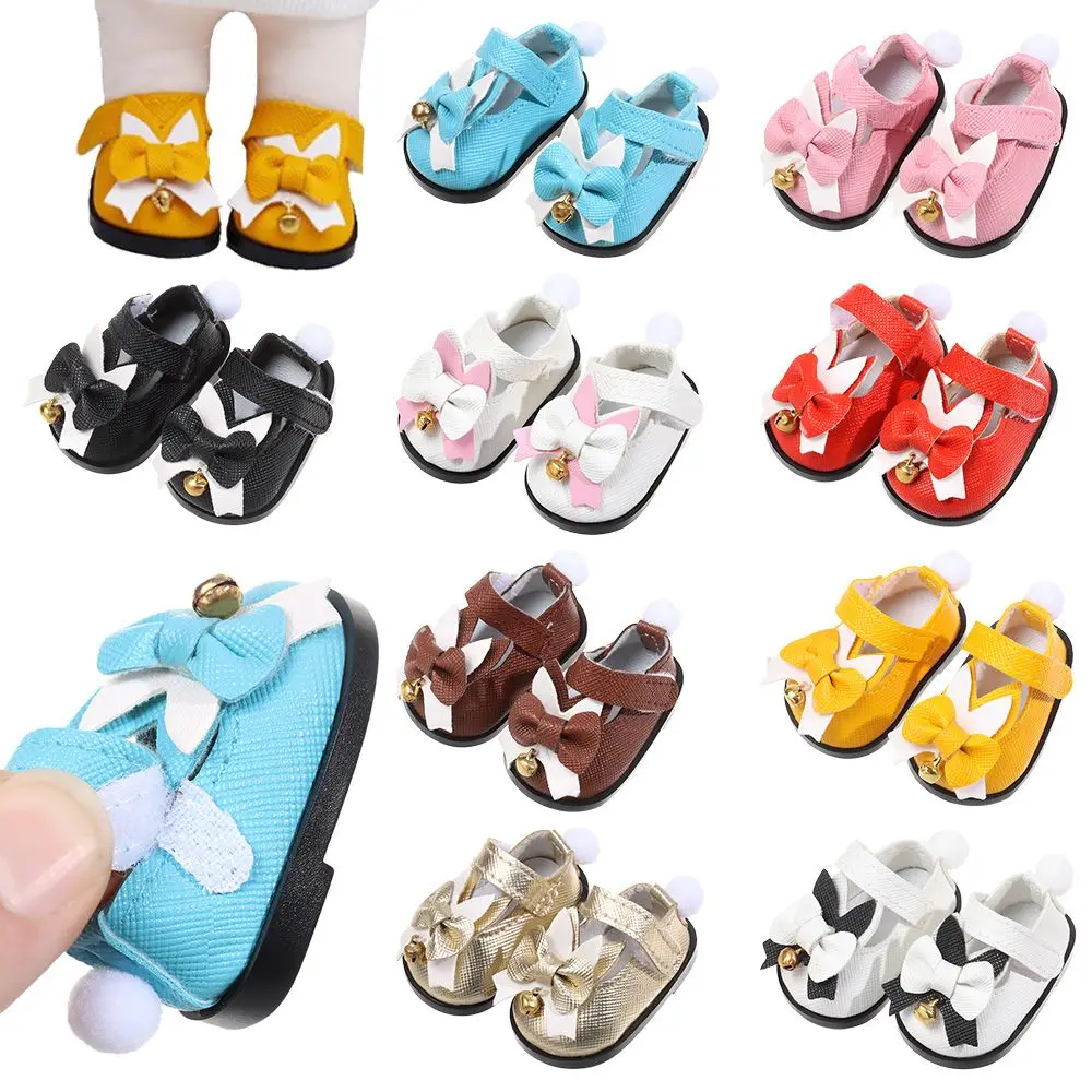 

Игрушечный домик для смены обуви, игрушка с кроличьими ушками, колокольчиком, плюшевым шариком, хлопковой кукольной обувью, кукольным кукло...