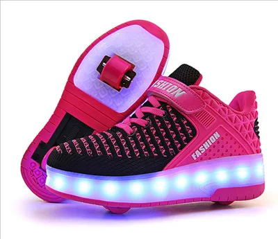 

Adult Man Woman Outdoor Shoes The NewWhite Black Graffiti Lether Double Row Roller or Shoes