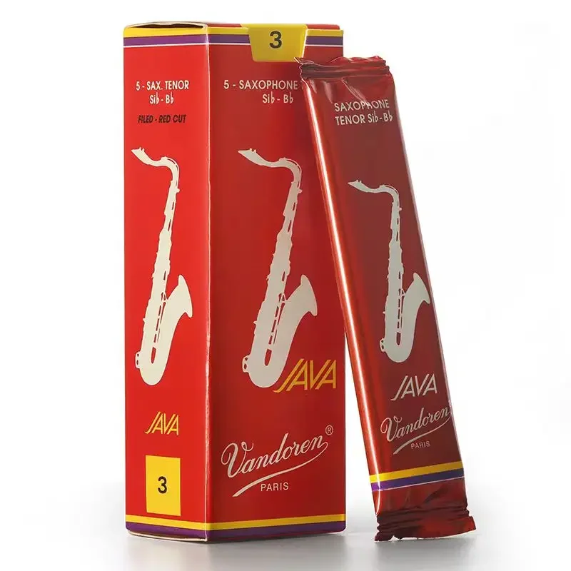 Фото Трости Vandoren-Filed JAVA Bb для тенор-саксофона, красная коробка, размеры 2.0, 2.5, 3.0 [5 тростей в коробке] №2