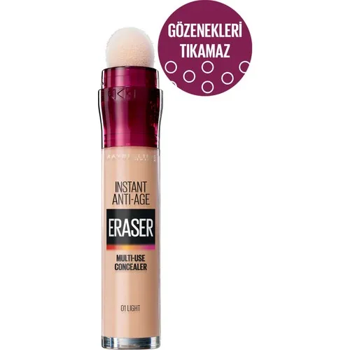 

Maybelline New York Instant Anti Age Eraser Concealer-01 Light