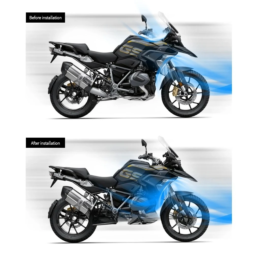 Фото Для мотоцикла BMW GS 1250 1200 R1250GS R 1250 GS Adventure R1200GS LC Adv обтекатель кабины восходящего потока ветровой дефлектор аксессуары №4