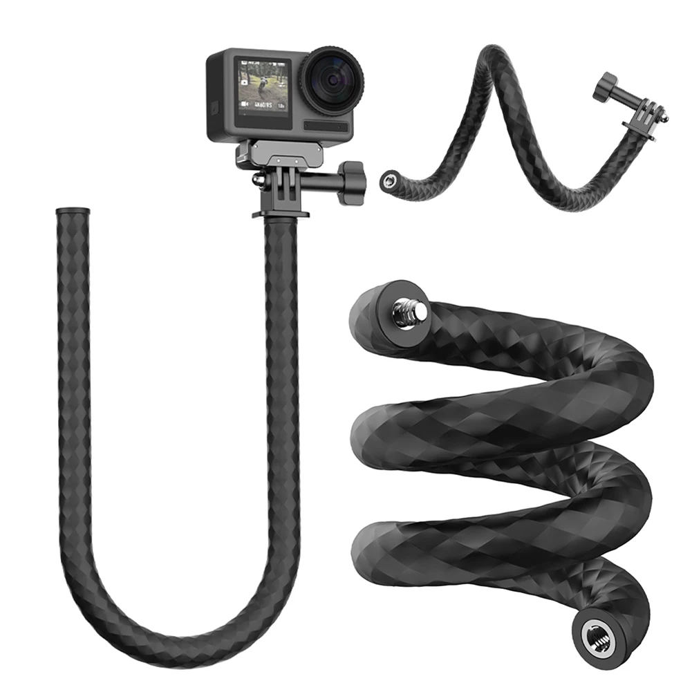 Крепление для экшн-камеры гибкое с 1/4-дюймовым винтовым отверстием держатель