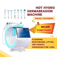 7 in 1 h2 o2 facial cleaning device with bio face lifting skin rejuvenation whitening beauty equipment