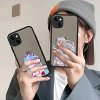 life in a different world from zero phone case for iphone x xr xs 7 8 plus 11 12 13 pro max 13mini translucent matte case
