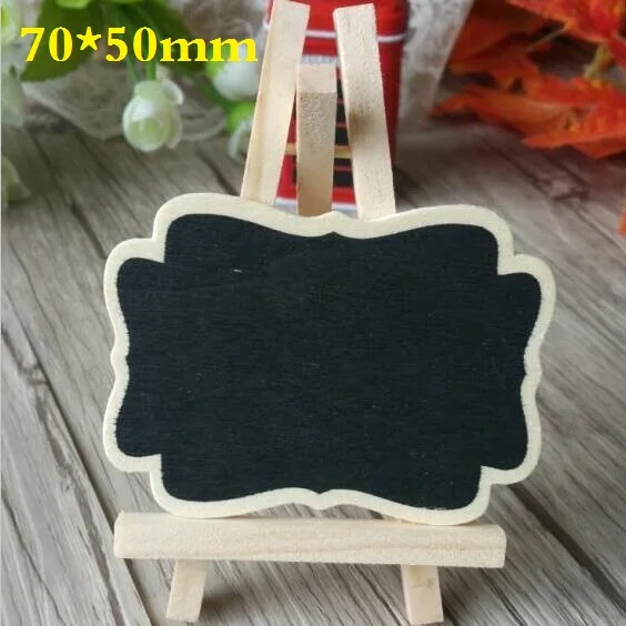 

1pcs New Cute Vintage wooden mini blackboard set with tripod/zakka DIY tools/Sweet Teaching Stationery
