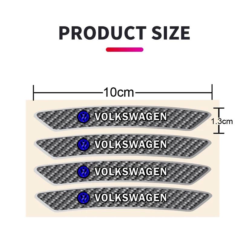 4 шт. декоративные наклейки на обод колеса автомобиля автомобильные аксессуары