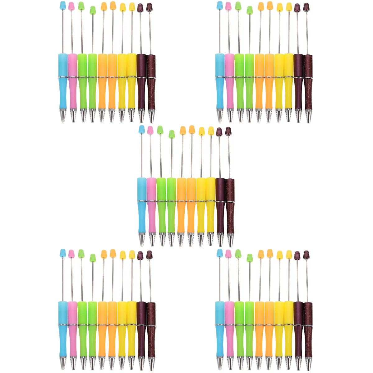 Pen Pens Ballpoint Fountain Black Ink Beads Beadable Finerefills Bulk Blanks Beaded Cute Unique Office Bead Rollerballwriting