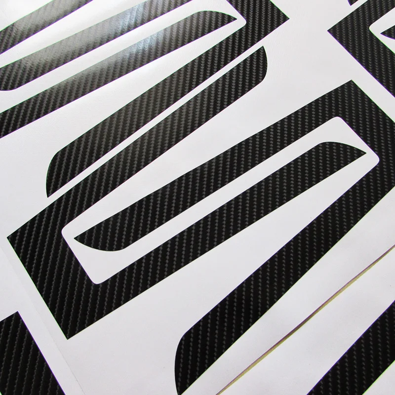 3D 4D наклейки на колеса из углеродного волокна защитная пленка сделай сам для Mercedes