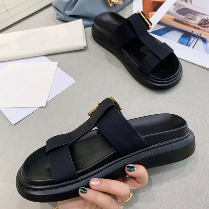 Сандалии мужские дышащие пляжные шлепанцы летняя удобная обувь сланцы