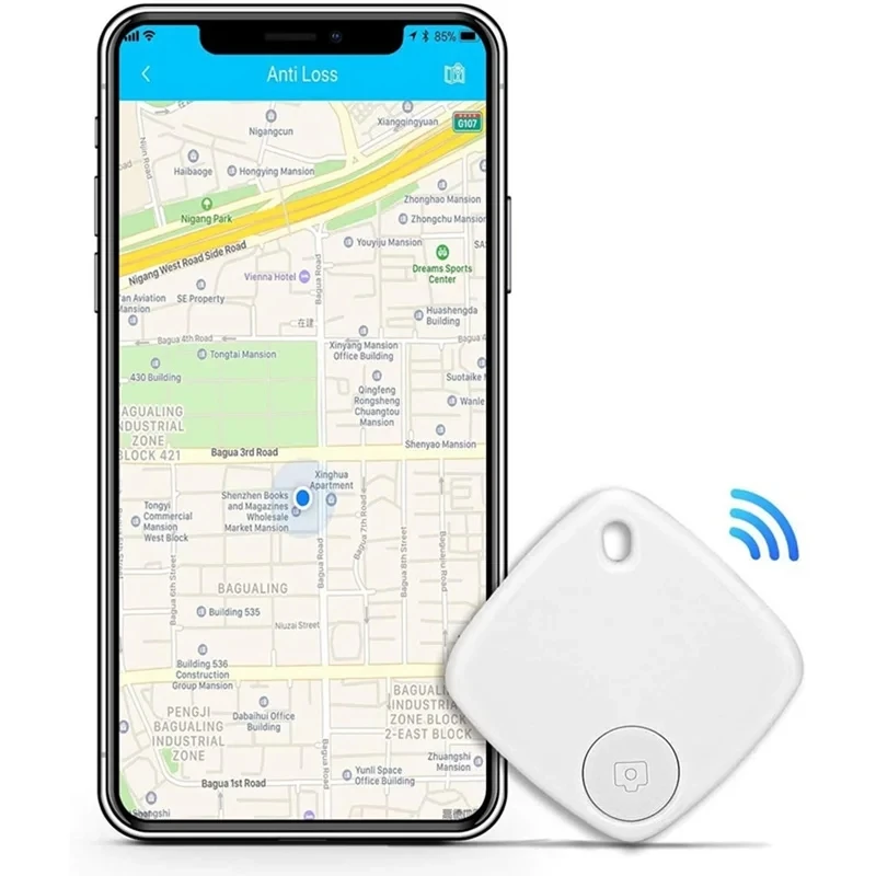Смарт-мини-метка с Bluetooth и защитой от потери