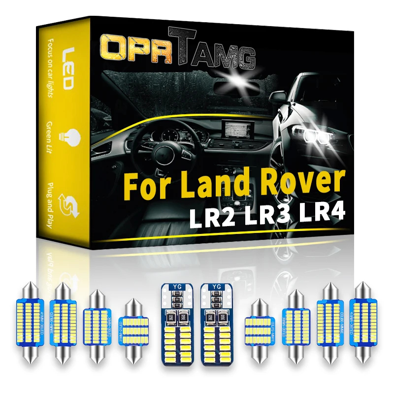 

OPRTAMG Canbus для Land Rover LR2 LR3 LR4 2006 2007 2008 2009-2010 для ламп для чтения