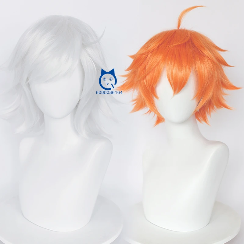 Baili Xuance Zhang Liang Лидер продаж косплей серебристо-белый и смешанный оранжевый парик
