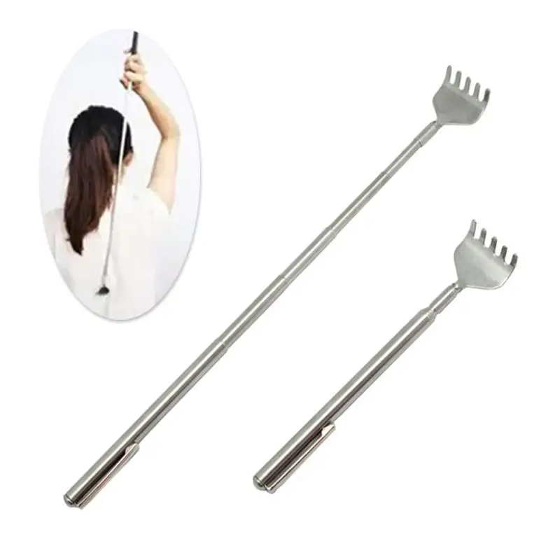 

Steel Telescopic Back Scratcher Scratching Backscratcher Massager Back Scraper Anti Itch Claw Back Massage Tool For Elders