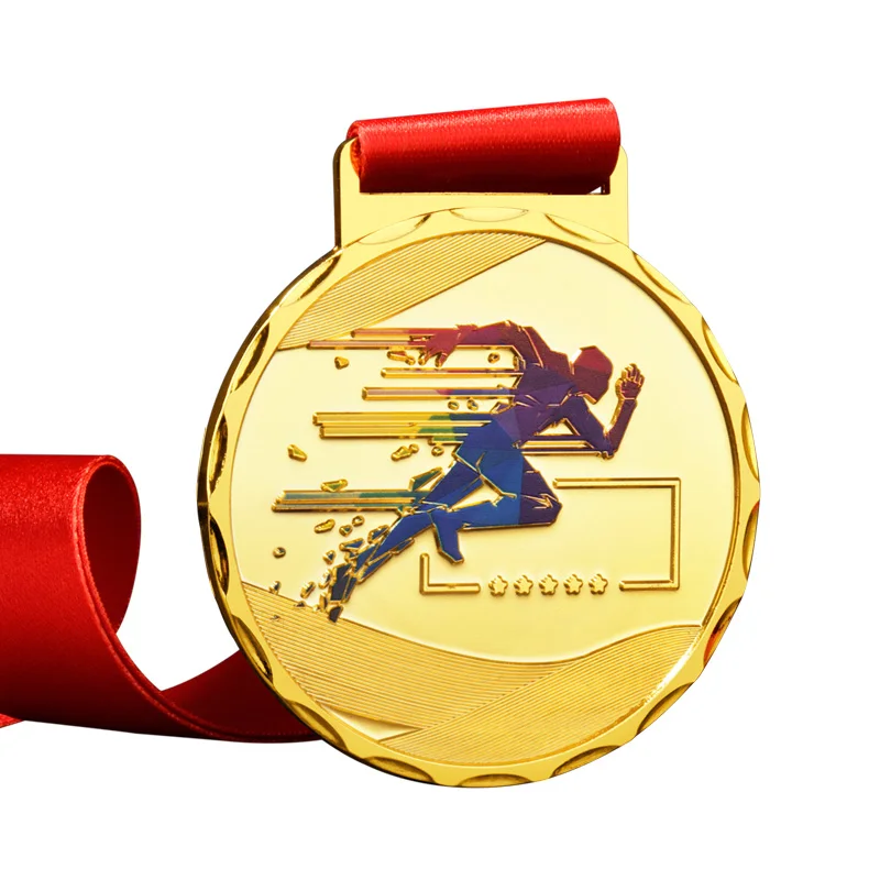 Металлическая марафонская медаль креативная Настройка сувениры для