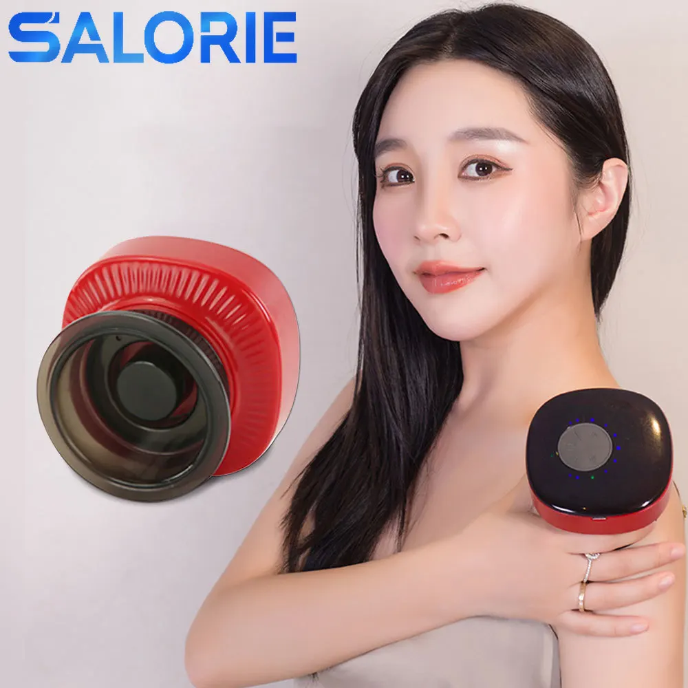 

Rechargeable Vacuum Cupping Massage Kit Professional Suction Cups Heating Anti-cellulite Relaxing Massager Hijama Cup Fat Burner