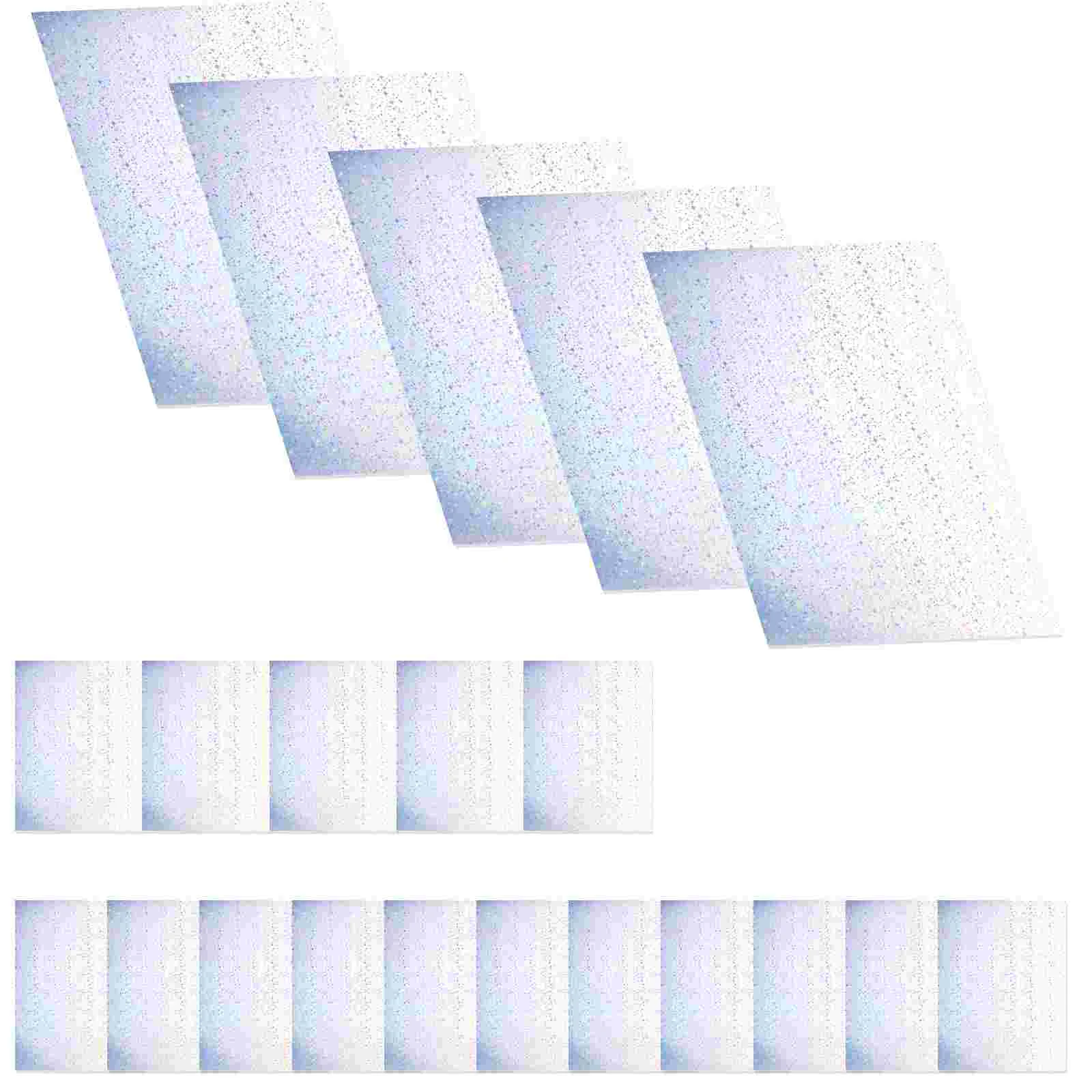 

20 Sheets Shiny Printable Sheet Glitter Printable Paper for Paper Sticker Glitter Sticker
