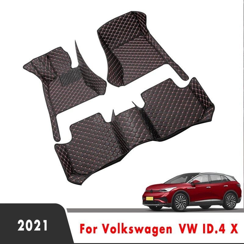 

Автомобильные коврики для Volkswagen vw ID.4 X 2022 2021, коврики, накладки на ножки, аксессуары для салона, товары для педалей, коврики для автомобилей
