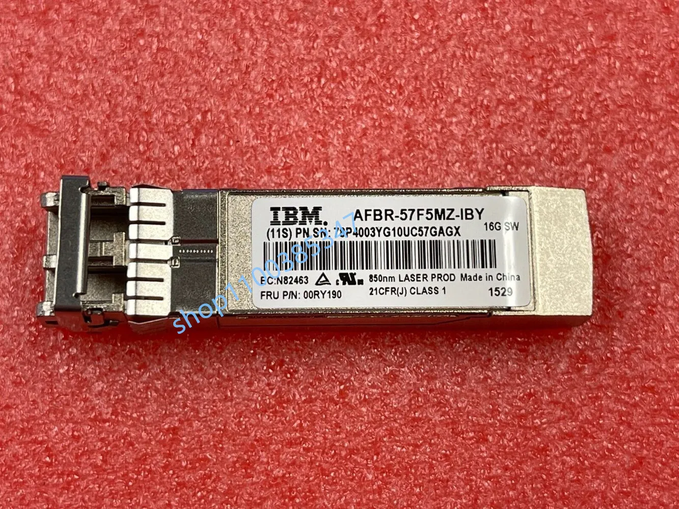 16G Transceiver Sfp+ AFBR-57F5MZ-IBY 16G FC Fibre Channel SFP+ XCVR-E SW 850nm IB-M 78P4003 EC:N82463/I-bm 16GB Fiber switch