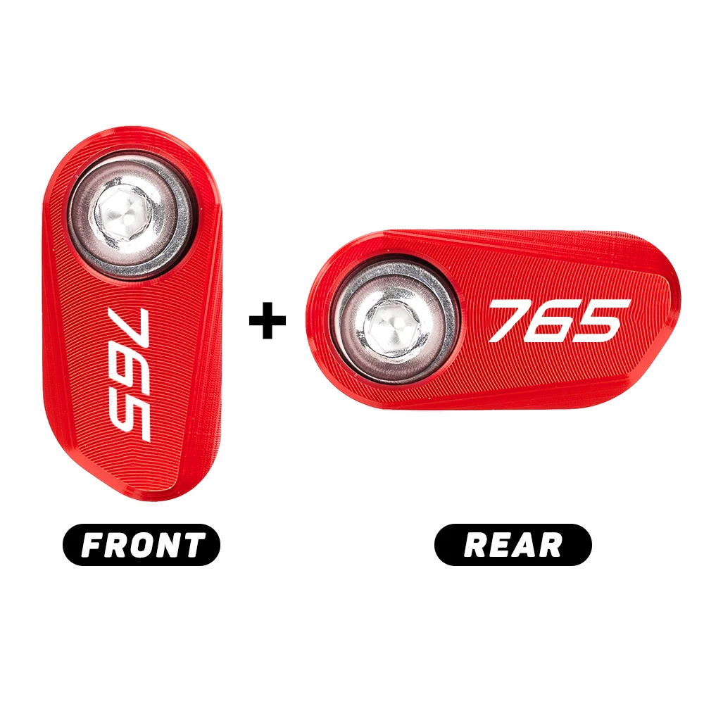 

Для Triumph Street Triple 765 RS/S/R 675 Daytona Trident 660 мотоцикла с ЧПУ переднее и заднее колесо ABS датчик защитная крышка