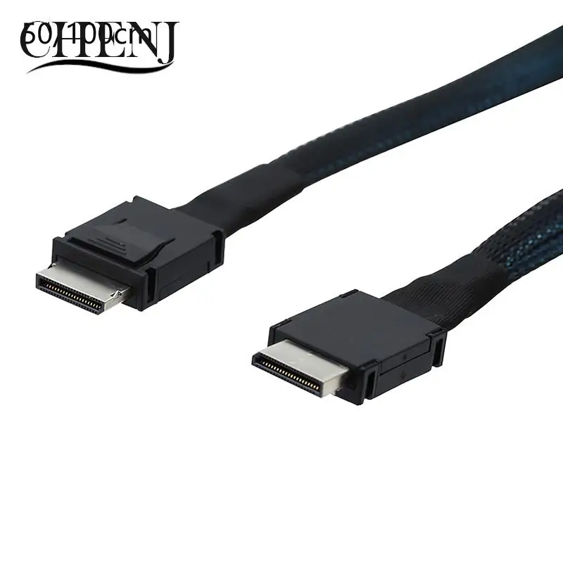 Кабель-удлинитель передачи данных PCIE Oculink SFF 8611 4I на MINI SAS SFF-8611 4I