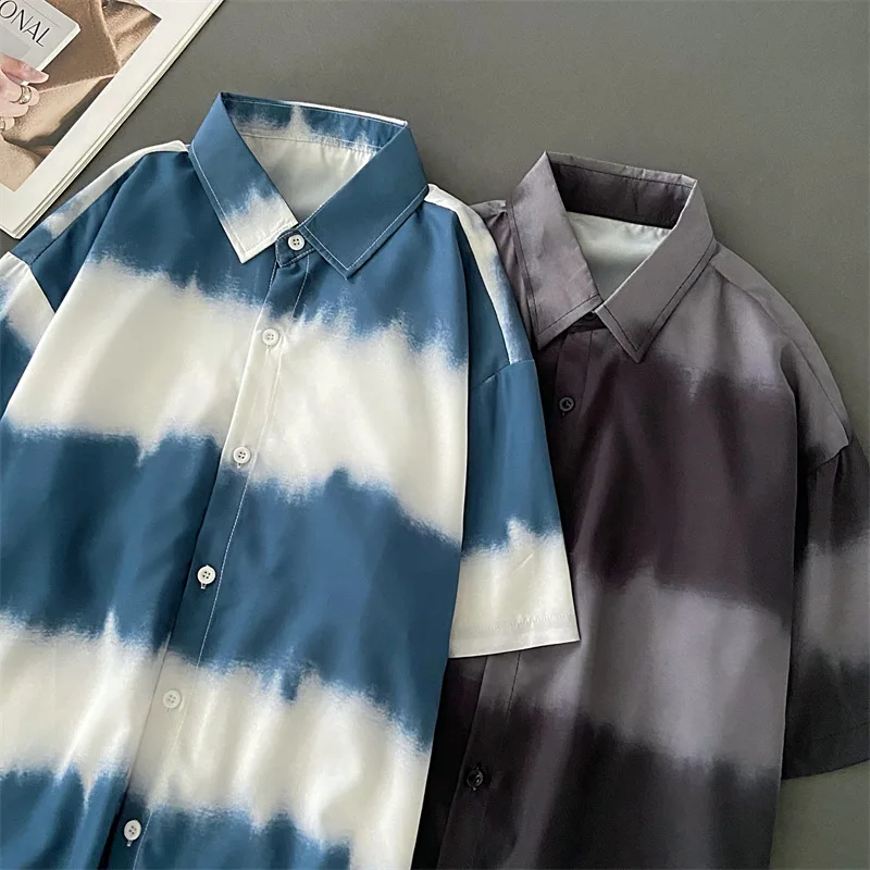 Женские рубашки EBAIHUI в японском стиле Kpop BF свободная летняя однотонная блузка с