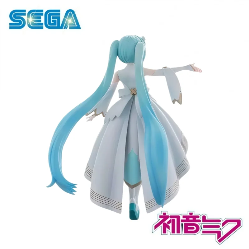 Фото В наличии 100% оригинальная фигурка SEGA Hatsune Miku, модель куклы, абсолютно новая, в упаковке, аниме-персонажи, коллекционные игрушки. №2