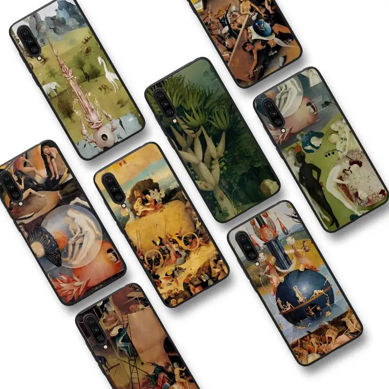 

Hieronymus Bosch Phone Case for Redmi 8 9 9A for Samsung J5 J6 Note9 for Huawei NOVA3E Mate20lite cover