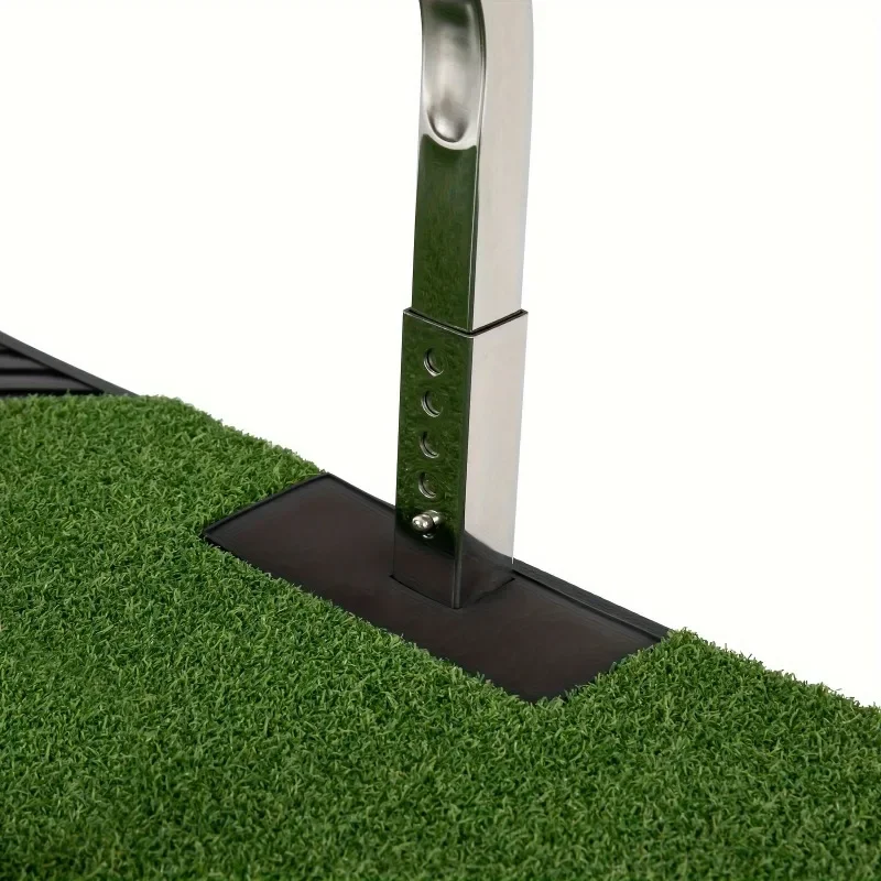 Практика для гольфа коврик ударов тренажер вращение на 360 градусов открытый/в