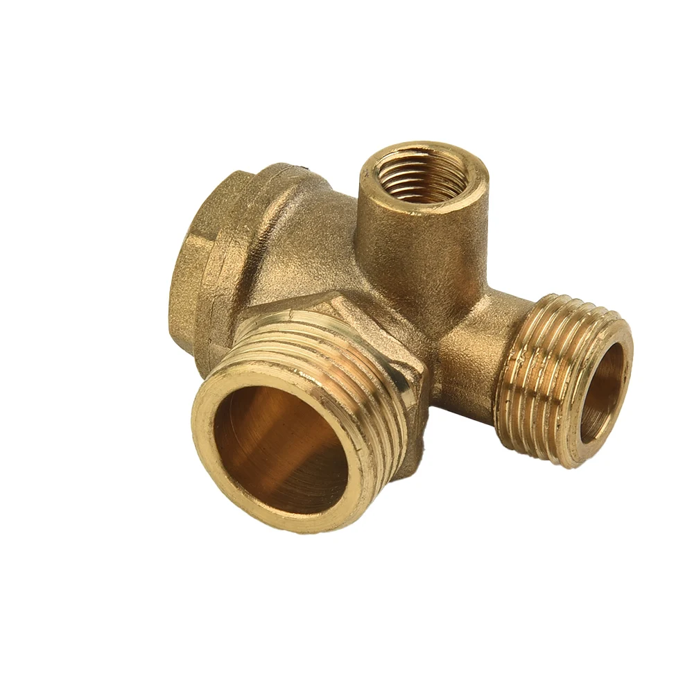 3 Male Thread Connectors For Tube Connecting Compressor Piston Pump