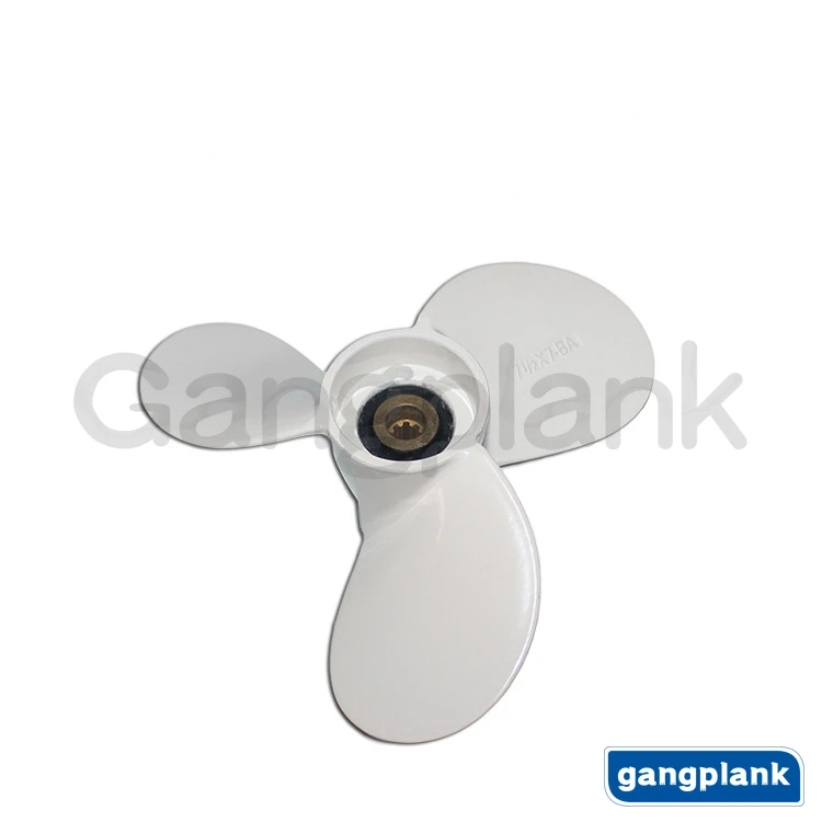 Подвесной пропеллер 7 дюймов 7-1/2X7-BA для Yamaha 6E0-45941-01-EL 4-6 HP 1/2X7-BA