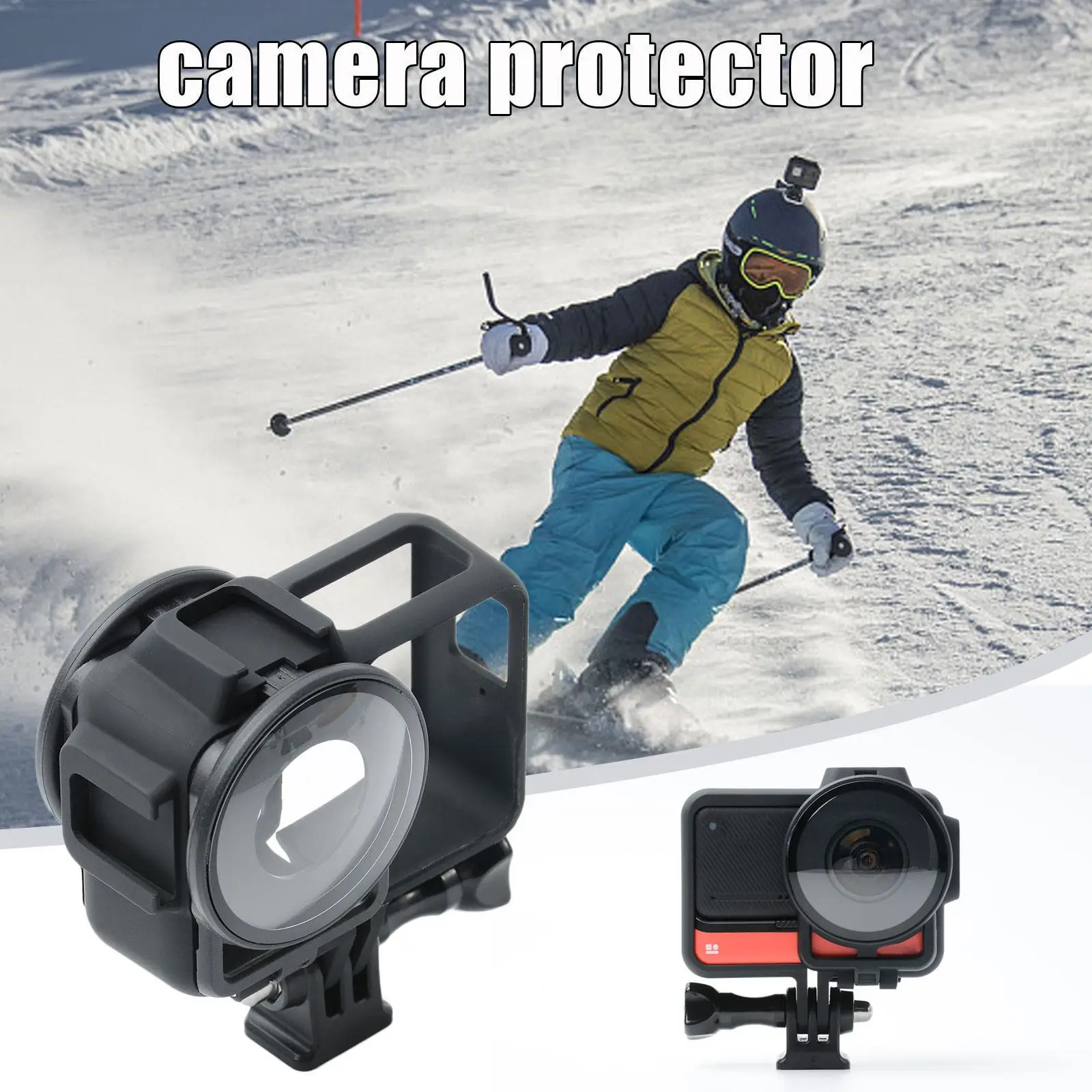 

Boosted Battery Base Case Lens Guards For Insta360 Insta 360 ONE RS /R 360 Mod Camera Accessories