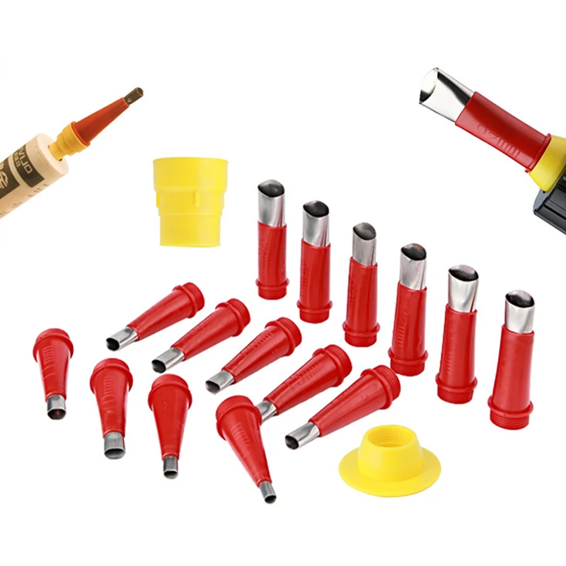 

Комплект насадок для герметизации, интегрированная насадка для резинового покрытия, многоразовая нержавеющая универсальная резиновая насадка, набор стальных насадок