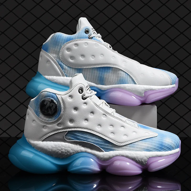 

Designer Men's Basketball Shoes Women 2023 New Luxury Men Sports Shoes Couple White Leather Training Shoes Mens Tenis
