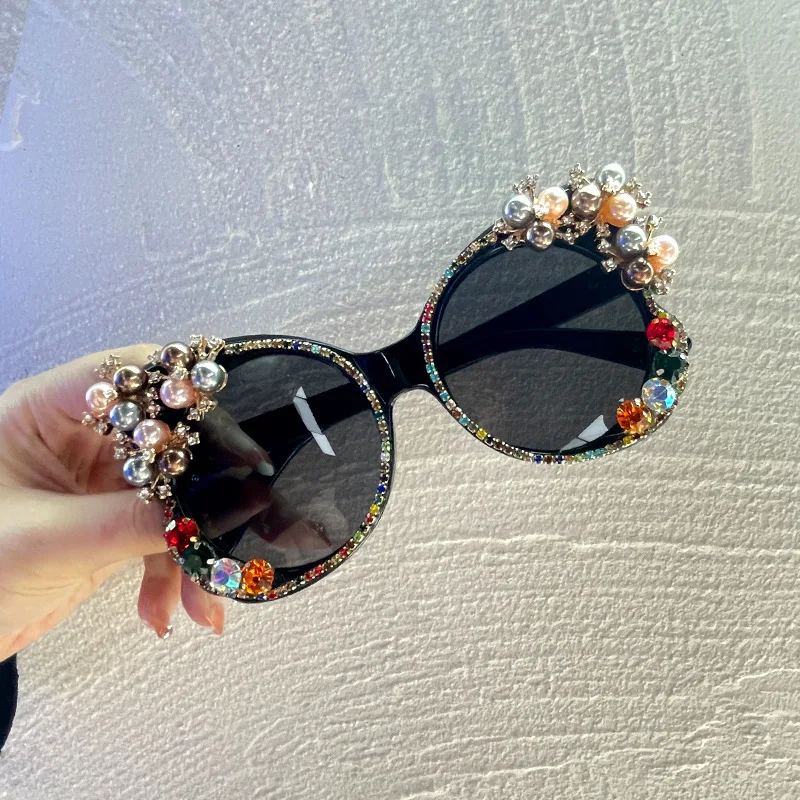 

Роскошные брендовые дизайнерские солнцезащитные очки кошачий глаз с бабочкой для женщин 2023 блестящие солнцезащитные очки со стразами
