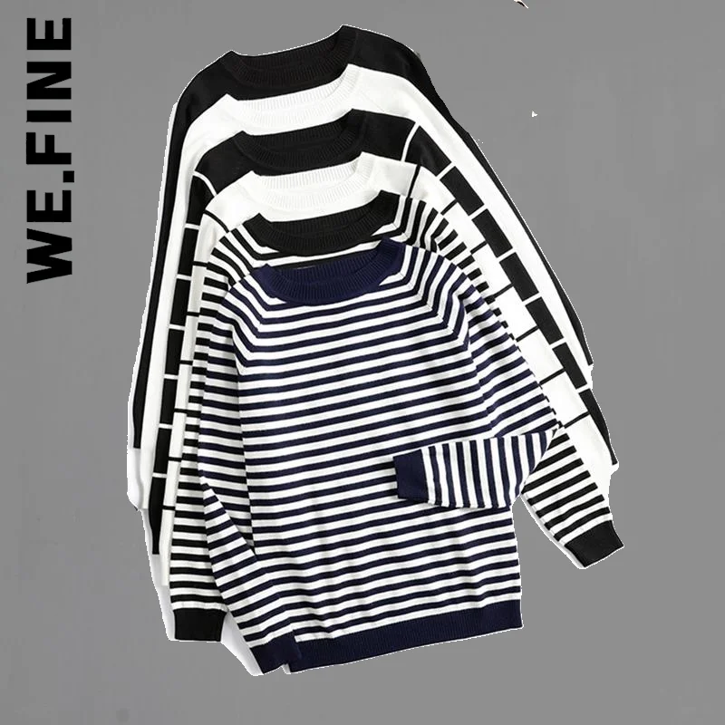 

We.Fine Fashion женский свитер, вязаный тонкий сексуальный элегантный женский свитер, повседневные корейские толстовки для женщин, базовые милые ...