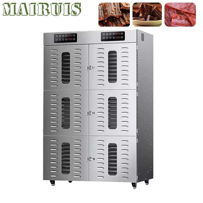 

Commercial Stainless Steel Fruit And Vegetable Dryer Dehydrator Machine Vertical 90 Layer