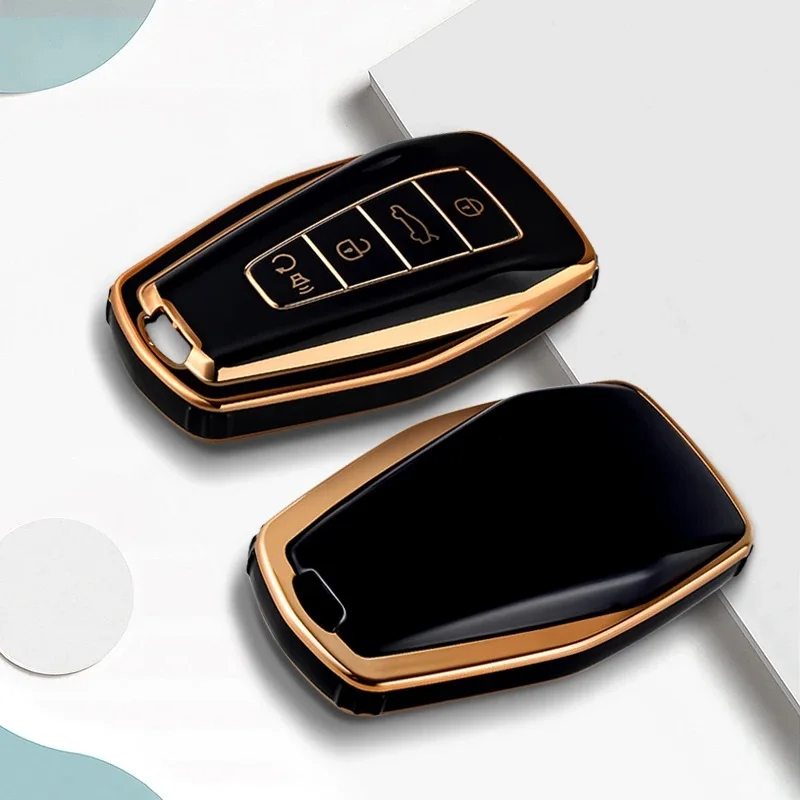 

Чехол для автомобильного ключа с полным сигналом для Geely, многоцветный чехол для ключей Geely Coolray 2024 X6, аксессуары Emgrand Global Hawk GX7