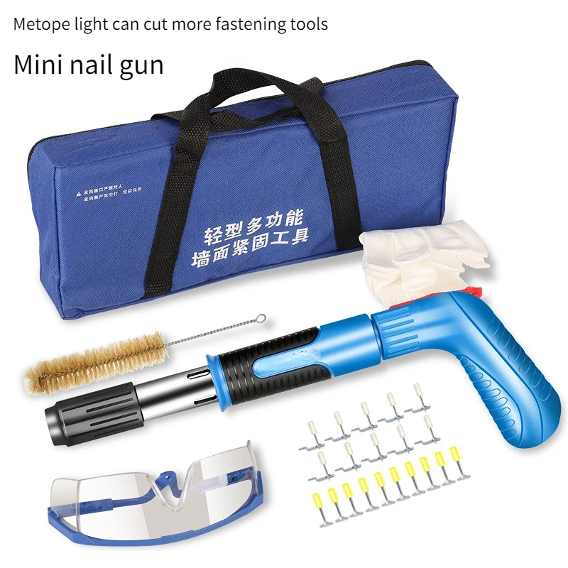 

Mini Manual Rivet Steel Nail Gun Tool Ceiling Wall Anchor Wire Slotting Device Home DIY Installation Wall Fastener Rivet Gun