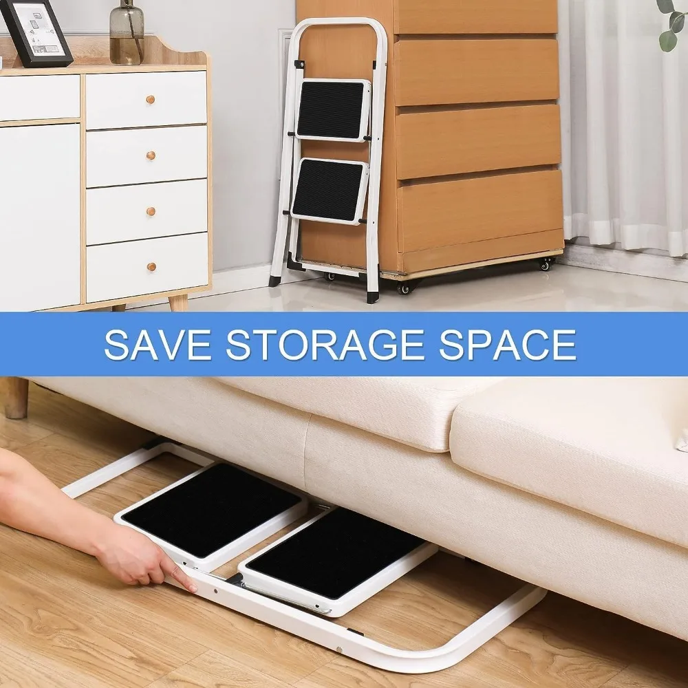 Ступенчатая лестница эргономичный складной стул с широкой нескользящей педалью