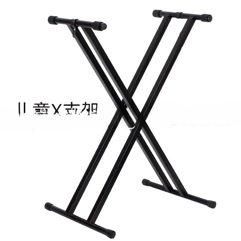 

Sand Painting Table Special X Bracket Electronic Keyboard Guzheng Folding Shelf Universal Double Tube Thickened