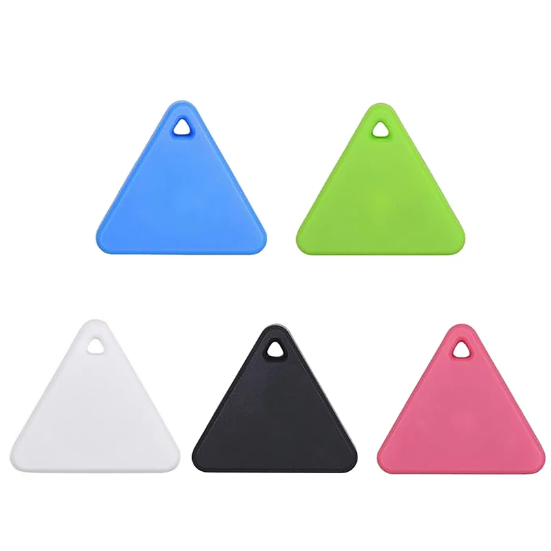 

Pet Smart Mini GPS Tracker Pet Locator Anti-Lost Waterproof Bluetooth Tracker Triangular Kids Dog Cat Tracker