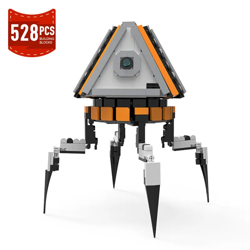 

Moc Apexed Hero Games Heirloom Unboxing Krypton Gold Robot Building Blocks Mechanical Robot Weapon Bricks Children Toys Gifts