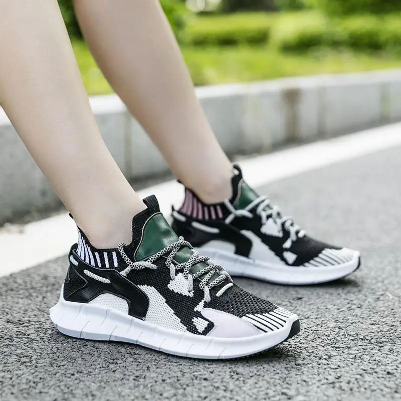 

Кроссовки для бега, размер 50, спортивная обувь с воздушной подушкой для бега, новые женские весенние кроссовки, теннисная дышащая Спортивна...