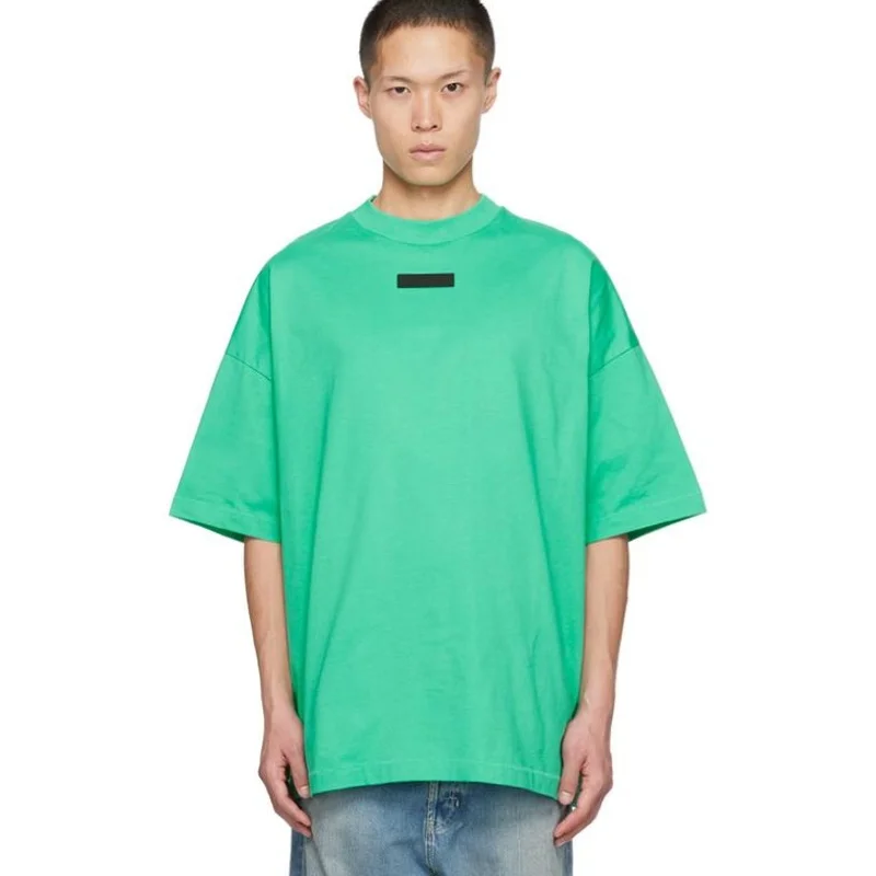 Модные футболки унисекс из 9-й коллекции 24ss: однотонные, оверсайз, высочайшего качества 1:1, в стиле стритвир (art.: 3920d8bad7c61) - 3920d8bad7c61