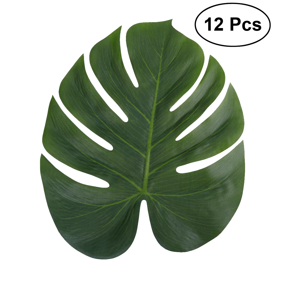 

Leaf Palm Fake Leaves Hawaiian Luau Party Artificial Tropical Jungle Beach Theme Decorations Birthday Wedding Prom Events