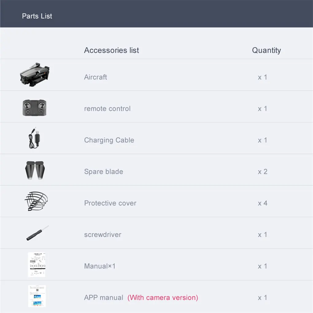 

Складной Квадрокоптер с дистанционным управлением, без камеры