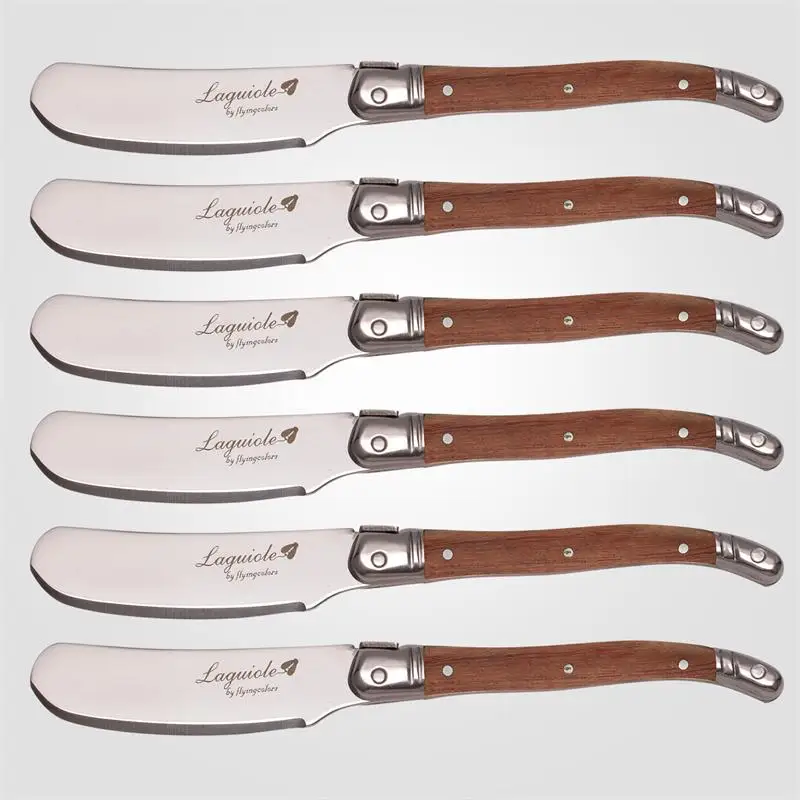 4-10 шт. лопатка из нержавеющей стали с ручкой палисандра