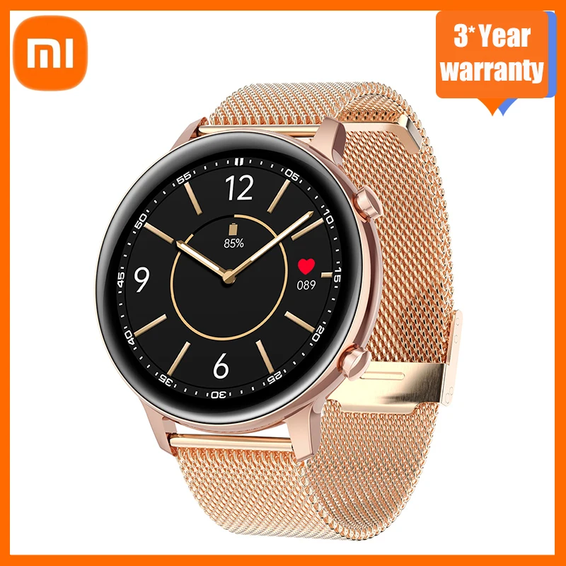 

Смарт-часы XIAOMI женские с сенсорным экраном HD, водонепроницаемые, С Пульсометром